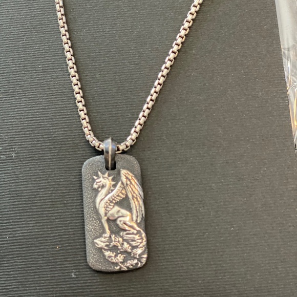 SALE 🚨 DAVID YURMAN NECKLACE STERLING SILVER - Picture 3 of 8